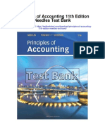Principles of Accounting 11th Edition Needles Test Bank