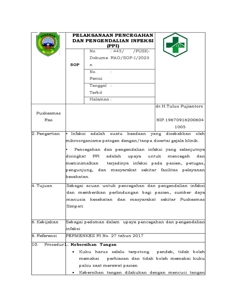SOP Ppi | PDF | Sains & Matematika