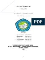 Satuan Acara Bermain Pada Bayi: Program Studi Profesi Ners Stikes Hafshawaty Zainul Hasan Genggong Probolinggo 2021