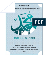 Proposal Maulidan Muhammad Saw. 1445 H 2023