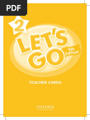 Let's Go 2-6 Teacher's card フラッシュカード