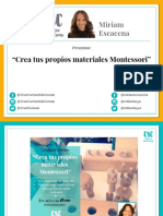 Materiales Montessori