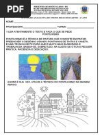 Arte Atividade Pontilhismo 5º Ano | PDF