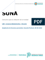 Instructivo - Licencias Parentales - Docentes - Acuerdo Paritario - 30-6-23