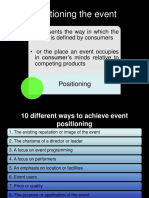 Positioning The Event