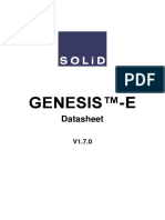 SOLiD GENESIS™-E DAS DataSheet V1.7.1 20200827