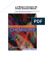 Principles of Modern Chemistry 8th Edition Oxtoby Solutions Manual