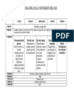 Programación Semanal Del 20 Al 25 de Marzo Del 2023