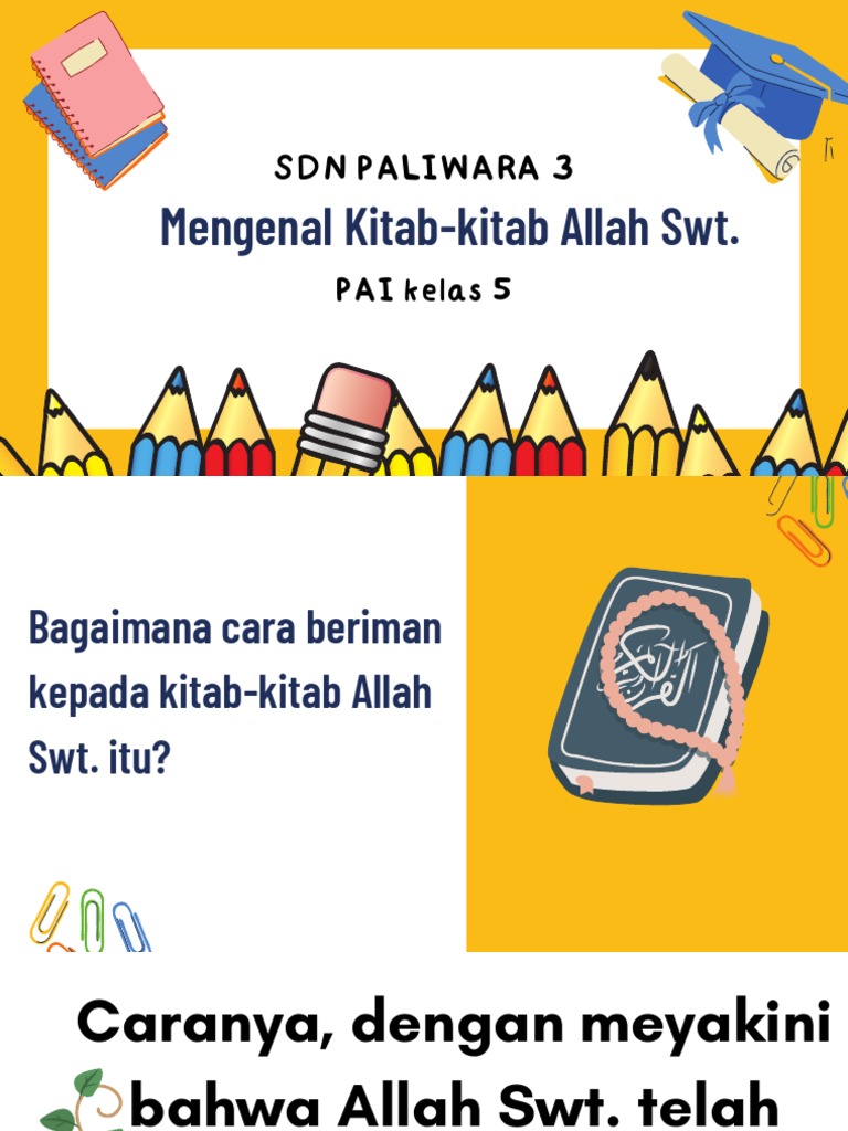 Mengenal Kitab Kitab Allah Swt Pdf