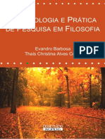 Metodologia e Prática de Pesquisa em Filosofia