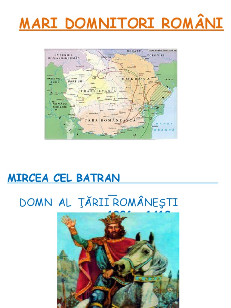 Domnitori Români | PDF