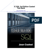 Oracle 12c SQL 3rd Edition Casteel Test Bank