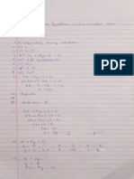 Linear Equations in Two Variables