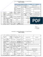 First Year 1st Sem Routine 2023 24