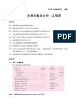 ch09 財務規劃與分析：主預算（中文試題）