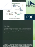 Biomassa Como Energia Renovável No Brasil