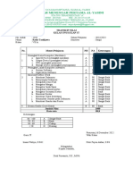 Transkip Semester 1