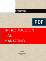 04-Henri Lefebvre-Introducción Al Marxismo - Selección