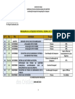 Programa Catequese Intensiva - Actividades