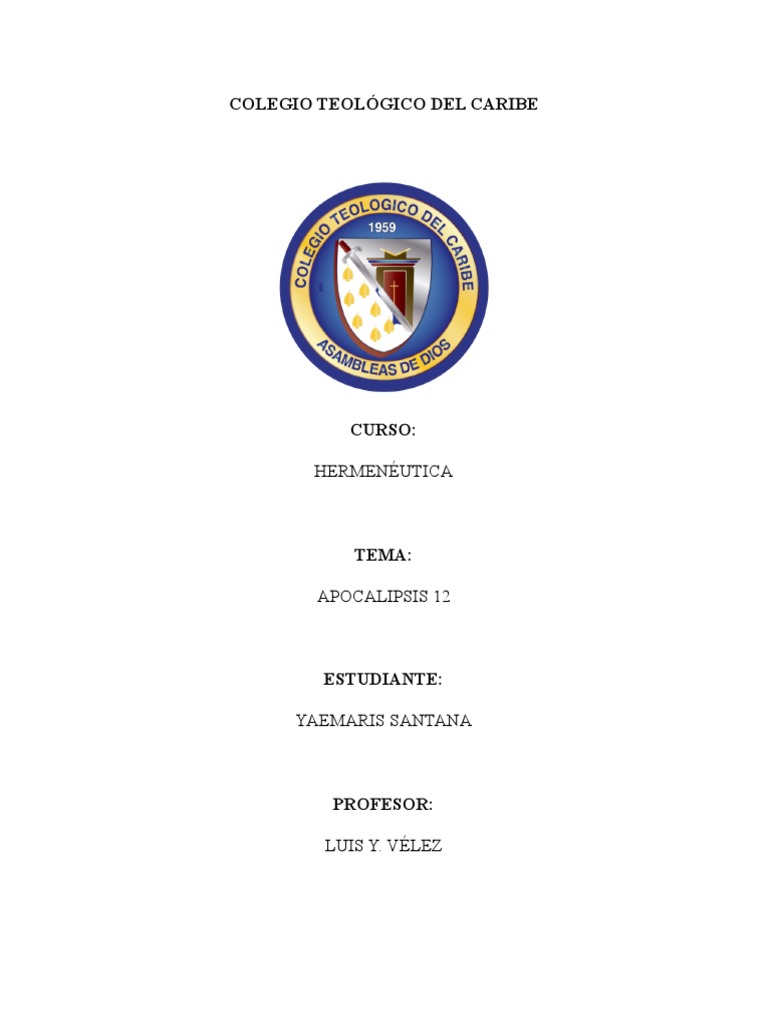 Apocalipsis 12 PDF