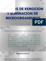 Metodos de Remocion y Eliminacion