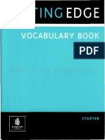 Cutting Edge Starter Vocabulary Book