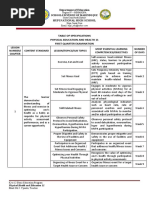 Physical Education and Health 11