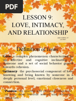 Understanding Love and Intimacy | PDF | Love | Emotions
