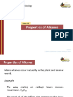 Notes 2.3 - Properties of Alkanes