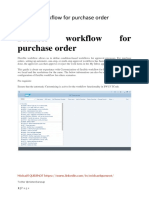 SAPS4HANA - Config of Flexible Workflow of Purchase Order -1