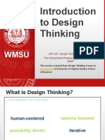 Topic 1 Introduction To Design Thinking