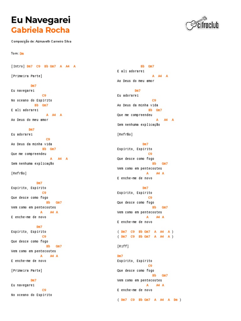Letra e Cifras de 
