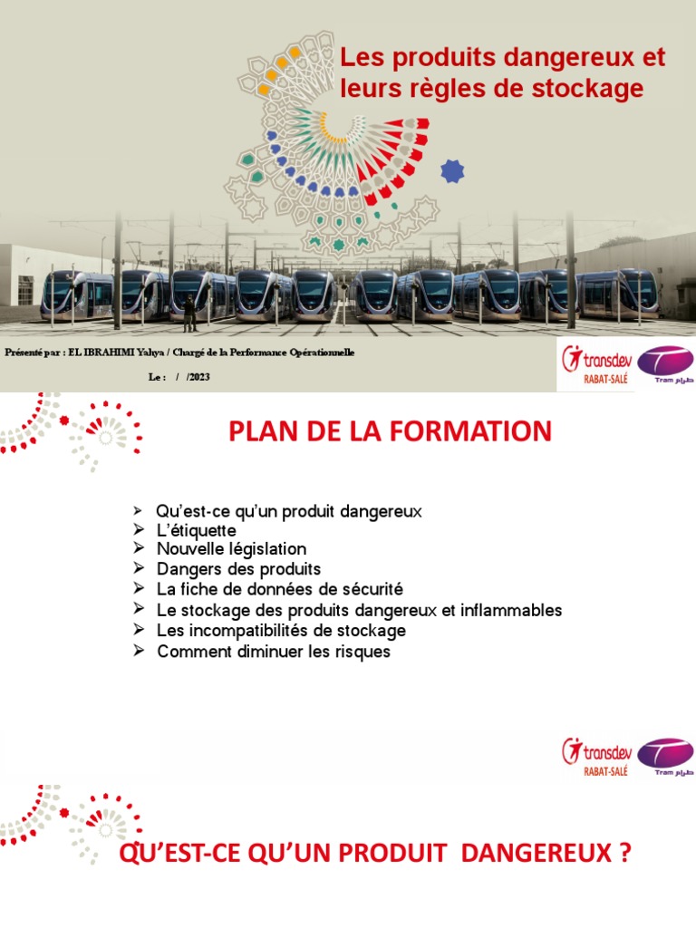 Stockage des Produits Dangereux | PDF