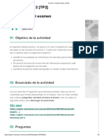 Examen - Trabajo Práctico 2 (TP2) 95%