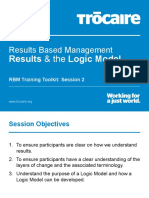 RBM Toolkit - Session 2 - Results & LM
