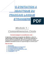 Didactique de Francais 1