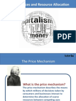 Market Mechanism Forces - Resources Allocation