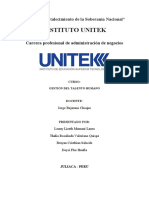 Proyecto - Gestión Del Talento Humano