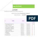 Ejemplo Carta Gantt