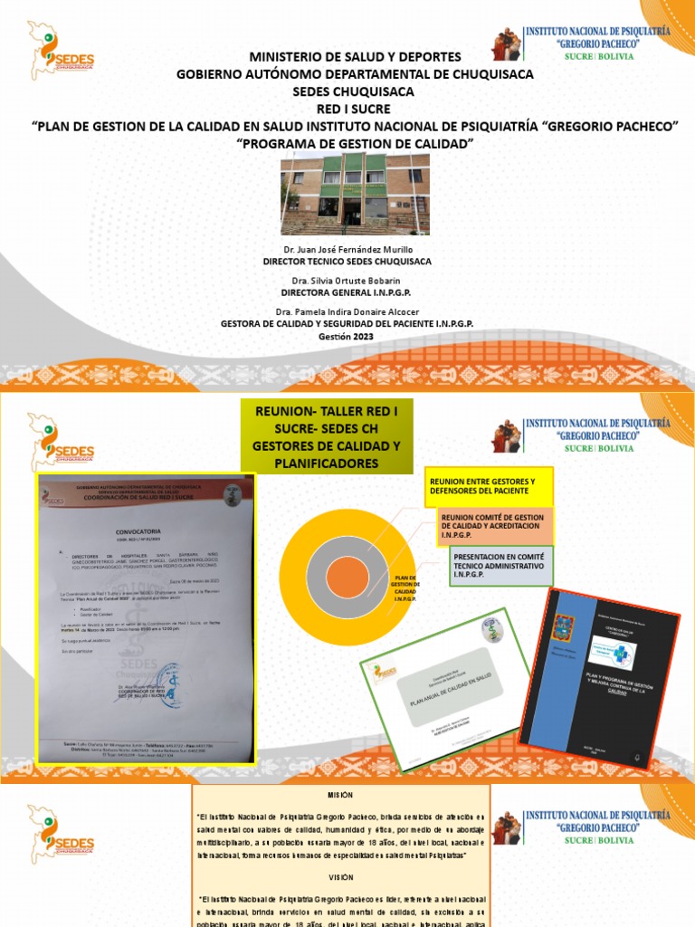 Plan de Mejora Continua de La Calidad | PDF | Cuidado de la salud ...