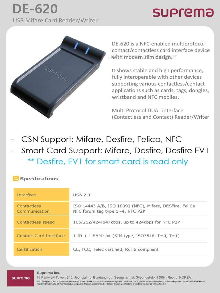 Advanced NFC Card Reader Guide | PDF