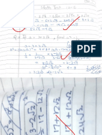 Sifat Monga Maths Test CH 1