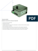 Unidad de Control CU-1A, Válvula de Fondo NO