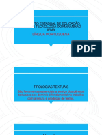 Tipologias Textuais - Iema