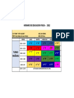 Horario de Educacion Fisica I.E 3088 Vista Alegre-1