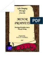 Minor Prophets, Study of