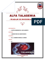 Alfa Talasemia