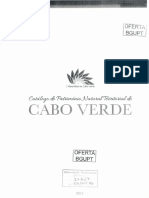 Catalogo do Patrimonio Natural Territorial de Cabo Verde