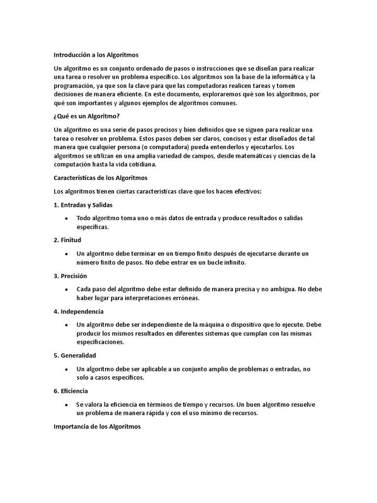 Introducción A Los Algoritmos PDF Algoritmos Ciencias de la