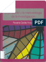 Ynoub, Roxana C. El Proyecto y La Metodología de La Investigación. Cap. 4 y 8